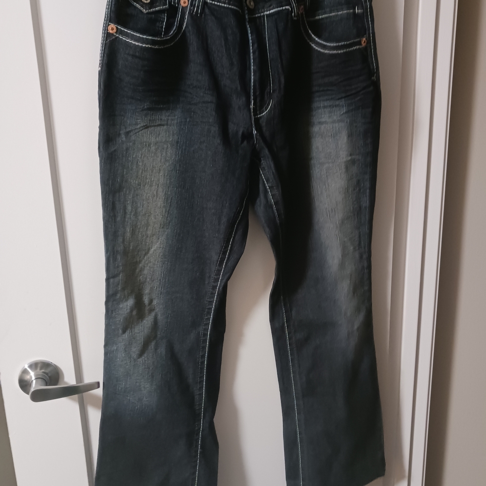 Angels Black Bootcut Jeans Classic Style